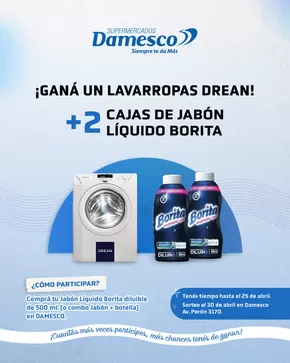 Catálogo Supermercados Damesco en Salta | Gangas y ofertas actuales | 2025-04-29T00:00:00.000Z - 2025-05-13T00:00:00.000Z
