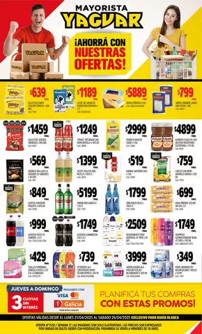 Catálogo Supermercados Yaguar | Gangas y ofertas actuales | 2025-04-28T00:00:00.000Z - 2025-05-03T00:00:00.000Z