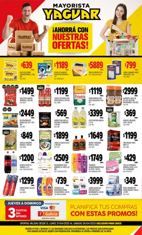 Catálogo Supermercados Yaguar | Ahorra ahora con nuestras ofertas | 2025-04-28T00:00:00.000Z - 2025-05-03T00:00:00.000Z