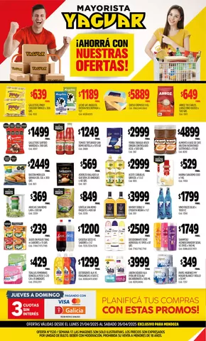 Catálogo Supermercados Yaguar | Ofertas principales y descuentos | 2025-04-28T00:00:00.000Z - 2025-05-03T00:00:00.000Z