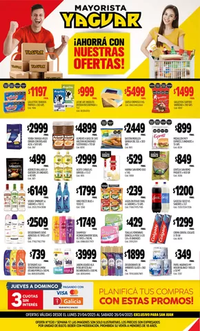 Catálogo Supermercados Yaguar | Excelente oferta para todos los clientes | 2025-04-28T00:00:00.000Z - 2025-05-03T00:00:00.000Z