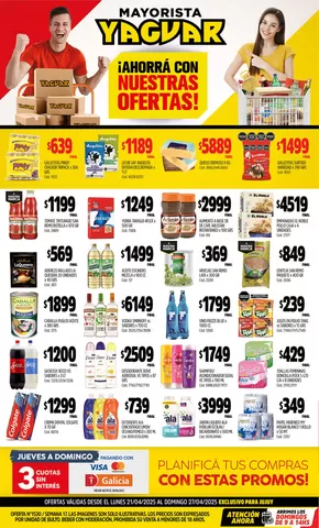 Catálogo Supermercados Yaguar | Ofertas para cazadores de gangas | 2025-04-28T00:00:00.000Z - 2025-05-03T00:00:00.000Z
