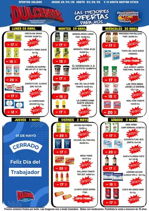Catálogo Dulcenter en Bernal | Las mejores ofertas para vos | 2025-04-29T00:00:00.000Z - 2025-05-03T00:00:00.000Z