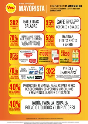 Catálogo Supermercados Vea en Mendoza | Ofertas Vea mayorista de Mendoza | 2025-04-20T00:00:00.000Z - 2025-05-03T00:00:00.000Z