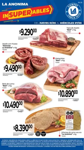 Catálogo La Anonima en Trenque Lauquen | Excelente oferta para cazadores de gangas | 2025-05-01T00:00:00.000Z - 2025-05-07T00:00:00.000Z