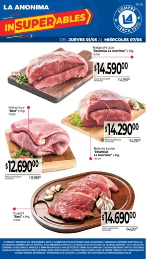 Catálogo La Anonima en Tolhuín | Ofertas principales para ahorradores | 2025-05-01T00:00:00.000Z - 2025-05-07T00:00:00.000Z
