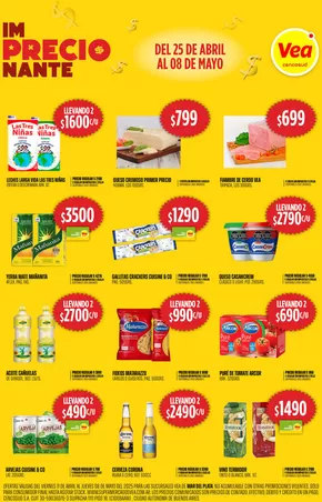 Catálogo Supermercados Vea en Salta | Oferta especial Mar del Plata | 2025-05-02T00:00:00.000Z - 2025-05-08T00:00:00.000Z
