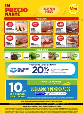 Catálogo Supermercados Vea en Puerto Madryn | Oferta semanal de Chubut  | 2025-05-05T00:00:00.000Z - 2025-05-08T00:00:00.000Z