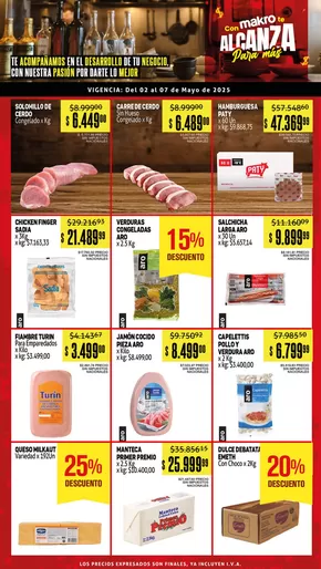 Catálogo Makro en Avellaneda (Buenos Aires) | Ofertas Gastronómicas | 2025-05-02T00:00:00.000Z - 2025-05-07T00:00:00.000Z