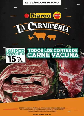 Catálogo Diarco en Junín de los Andes (Neuquén) | Diarco Descuento CarnicerÍa SÁbado | 2025-05-03T00:00:00.000Z - 2025-05-03T00:00:00.000Z