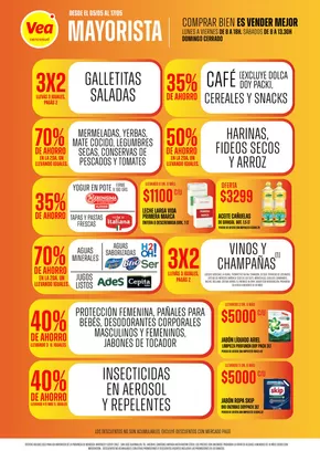 Catálogo Supermercados Vea en San Martín (Mendoza) | Ofertas Vea mayorista de Mendoza | 2025-05-05T00:00:00.000Z - 2025-05-15T00:00:00.000Z