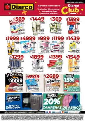 Catálogo Diarco | Diarco Ofertas Interior | 2025-05-05T00:00:00.000Z - 2025-05-11T00:00:00.000Z