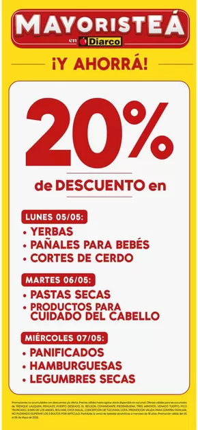 Catálogo Diarco en Río Seco | Diarco Ofertas MayoristeÁ | 2025-05-05T00:00:00.000Z - 2025-05-07T00:00:00.000Z