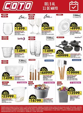 Catálogo Coto en Microcentro | Coto Afiche Web Ofertas Bazar | 2025-05-05T00:00:00.000Z - 2025-05-11T00:00:00.000Z
