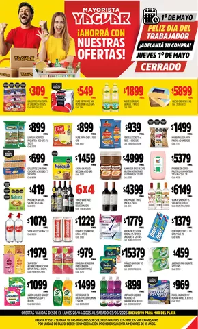 Catálogo Supermercados Yaguar | Ofertas y gangas exclusivas | 2025-05-05T00:00:00.000Z - 2025-05-10T00:00:00.000Z