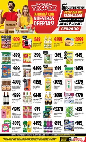 Catálogo Supermercados Yaguar | Ahorra ahora con nuestras ofertas | 2025-05-05T00:00:00.000Z - 2025-05-10T00:00:00.000Z
