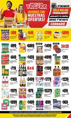 Catálogo Supermercados Yaguar | Grandes descuentos en productos seleccionados | 2025-05-05T00:00:00.000Z - 2025-05-10T00:00:00.000Z