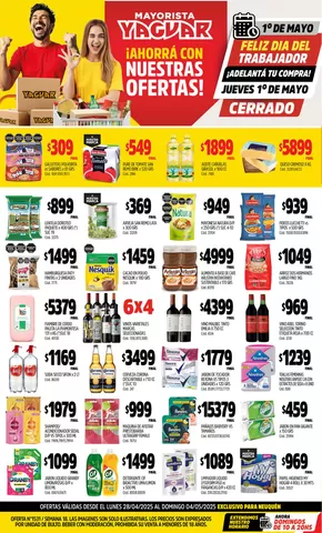 Catálogo Supermercados Yaguar | Gran variedad de ofertas | 2025-05-05T00:00:00.000Z - 2025-05-10T00:00:00.000Z