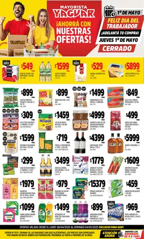 Catálogo Supermercados Yaguar | Descubre ofertas atractivas | 2025-05-05T00:00:00.000Z - 2025-05-10T00:00:00.000Z