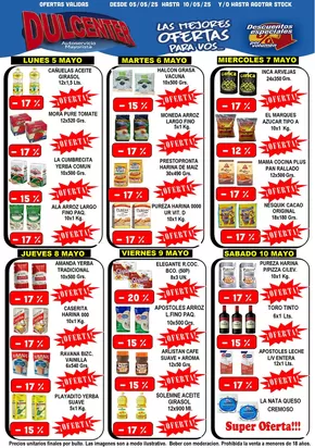 Catálogo Dulcenter | Las mejores ofertas para vos | 2025-05-05T00:00:00.000Z - 2025-05-10T00:00:00.000Z