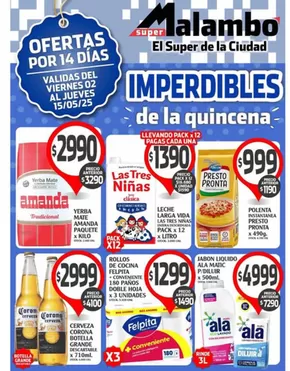 Catálogo Supermercados Malambo | Catálogo de ofertas | 2025-05-05T00:00:00.000Z - 2025-05-15T00:00:00.000Z