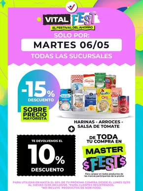 Catálogo Supermayorista Vital en Avellaneda (Buenos Aires) | SOLO POR | 2025-05-12T00:00:00.000Z - 2025-05-15T00:00:00.000Z