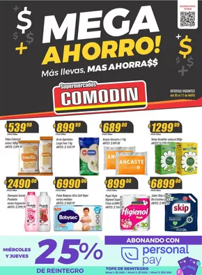 Catálogo Supermercados Comodin en San Miguel de Tucumán | Supermercados Comodin Ofertas Comodin | 2025-05-05T00:00:00.000Z - 2025-05-11T00:00:00.000Z
