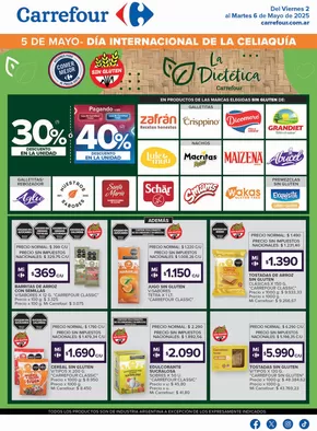 Catálogo Carrefour en Morón | Día Internacional de la Celiaquía | 2025-05-02T00:00:00.000Z - 2025-05-07T00:00:00.000Z