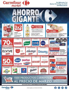 Catálogo Carrefour Market en Morón | Ofertas especiales atractivas para todos | 2025-05-07T00:00:00.000Z - 2025-05-14T00:00:00.000Z