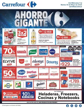 Catálogo Carrefour | Ofertas principales para ahorradores | 2025-05-07T00:00:00.000Z - 2025-05-14T00:00:00.000Z