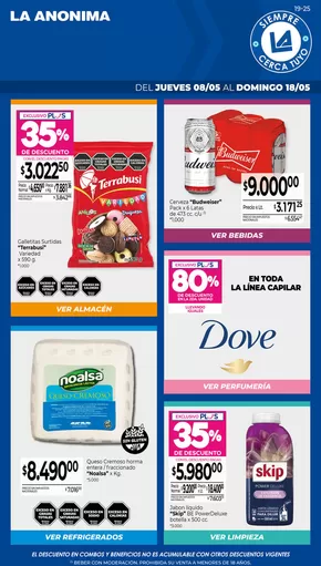 Catálogo La Anonima en Ataliva | Ofertas principales para todos los clientes | 2025-05-08T00:00:00.000Z - 2025-05-18T00:00:00.000Z