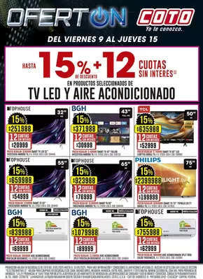 Catálogo Coto en Campana | Coto Afiche Electro Motivo | 2025-05-09T00:00:00.000Z - 2025-05-15T00:00:00.000Z
