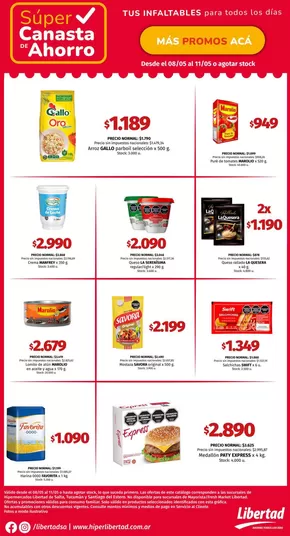 Catálogo Hiper Libertad | Descuentos y promociones | 2025-05-08T00:00:00.000Z - 2025-05-11T00:00:00.000Z