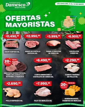 Catálogo Supermercados Damesco | Gran variedad de ofertas | 2025-05-09T00:00:00.000Z - 2025-05-12T00:00:00.000Z