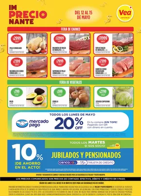 Catálogo Supermercados Vea | Oferta semanal Chubut | 2025-05-12T00:00:00.000Z - 2025-05-15T00:00:00.000Z
