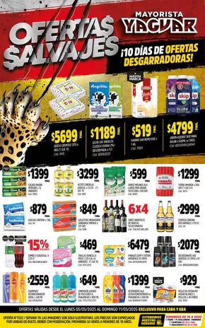 Catálogo Supermercados Yaguar | Nuevas ofertas para descubrir | 2025-05-12T00:00:00.000Z - 2025-05-17T00:00:00.000Z