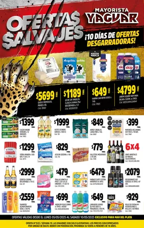 Catálogo Supermercados Yaguar en Mar del Plata | Descubre ofertas atractivas | 2025-05-12T00:00:00.000Z - 2025-05-17T00:00:00.000Z