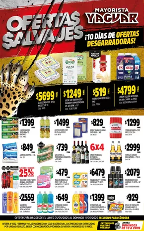 Catálogo Supermercados Yaguar | Ofertas exclusivas para nuestros clientes | 2025-05-12T00:00:00.000Z - 2025-05-17T00:00:00.000Z