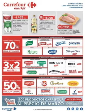 Catálogo Carrefour Market en Ramos Mejía | Grandes descuentos en productos seleccionados | 2025-05-14T00:00:00.000Z - 2025-05-20T00:00:00.000Z