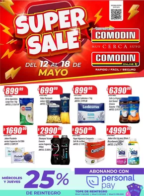 Catálogo Supermercados Comodin | Supermercados Comodin Ofertas Comodin | 2025-05-12T00:00:00.000Z - 2025-05-18T00:00:00.000Z