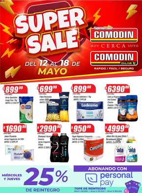 Catálogo Supermercados Comodin en San Miguel de Tucumán | Nuevas ofertas para descubrir | 2025-05-12T00:00:00.000Z - 2025-05-18T00:00:00.000Z