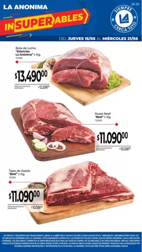 Catálogo La Anonima en Río Gallegos | Ofertas principales para todos los clientes | 2025-05-15T00:00:00.000Z - 2025-05-21T00:00:00.000Z