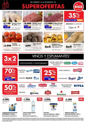Catálogo Disco | $UPEROFERTAS FIN DE SEMANA Córdoba | 2025-05-15T00:00:00.000Z - 2025-05-18T00:00:00.000Z