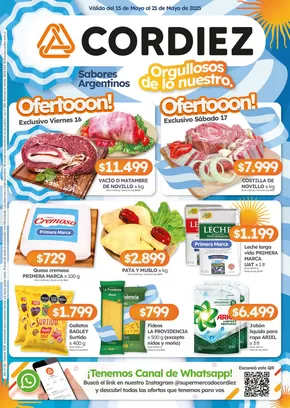 Catálogo Cordiez en Córdoba | Ofertas Cordiez | 2025-05-15T00:00:00.000Z - 2025-05-21T00:00:00.000Z