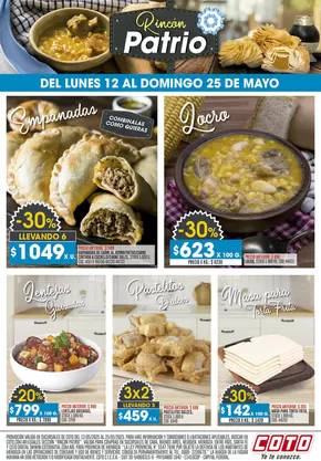Catálogo Coto en Buenos Aires | Coto Afiche- Rincon- Patrio- | 2025-05-12T00:00:00.000Z - 2025-05-25T00:00:00.000Z