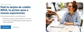 Pedí tu tarjeta de crédito BBVA, tu primer paso a nuevas experiencias
