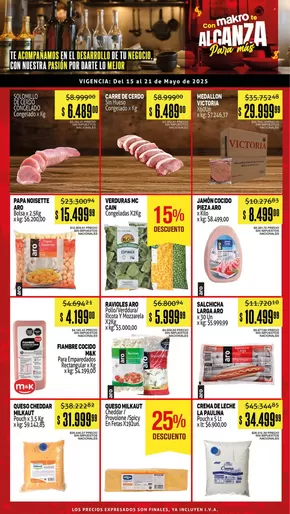 Catálogo Makro en San Martín | Ofertas Gastronómicas | 2025-05-15T00:00:00.000Z - 2025-05-21T00:00:00.000Z