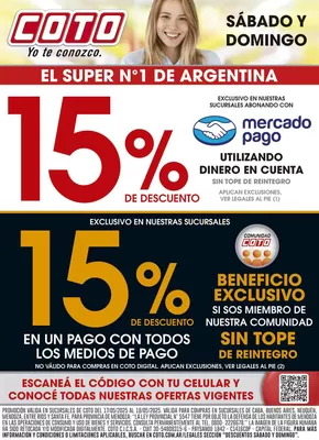 Catálogo Coto en Rosario | Coto Afiche Descuento | 2025-05-17T00:00:00.000Z - 2025-05-18T00:00:00.000Z