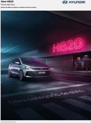 Catálogo Hyundai en Buenos Aires | Hyundai HB20 | 2025-05-18T00:00:00.000Z - 2026-05-18T00:00:00.000Z