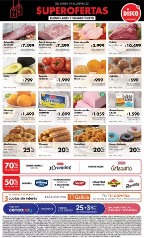 Catálogo Disco en Buenos Aires | $UPEROFERTAS Semanales Disco Buenos Aires | 2025-05-18T00:00:00.000Z - 2025-05-22T00:00:00.000Z